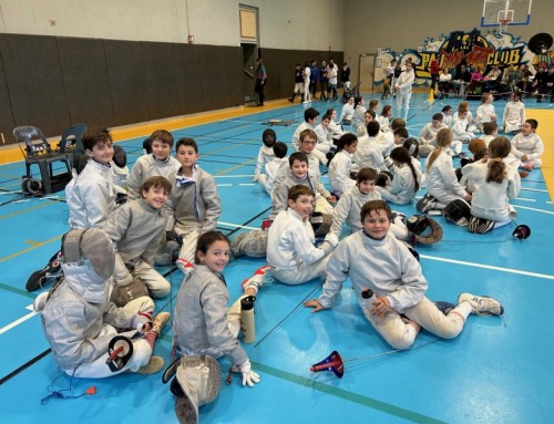 Championnats départementaux : la Section gagne 5 titres sur 6 au sabre